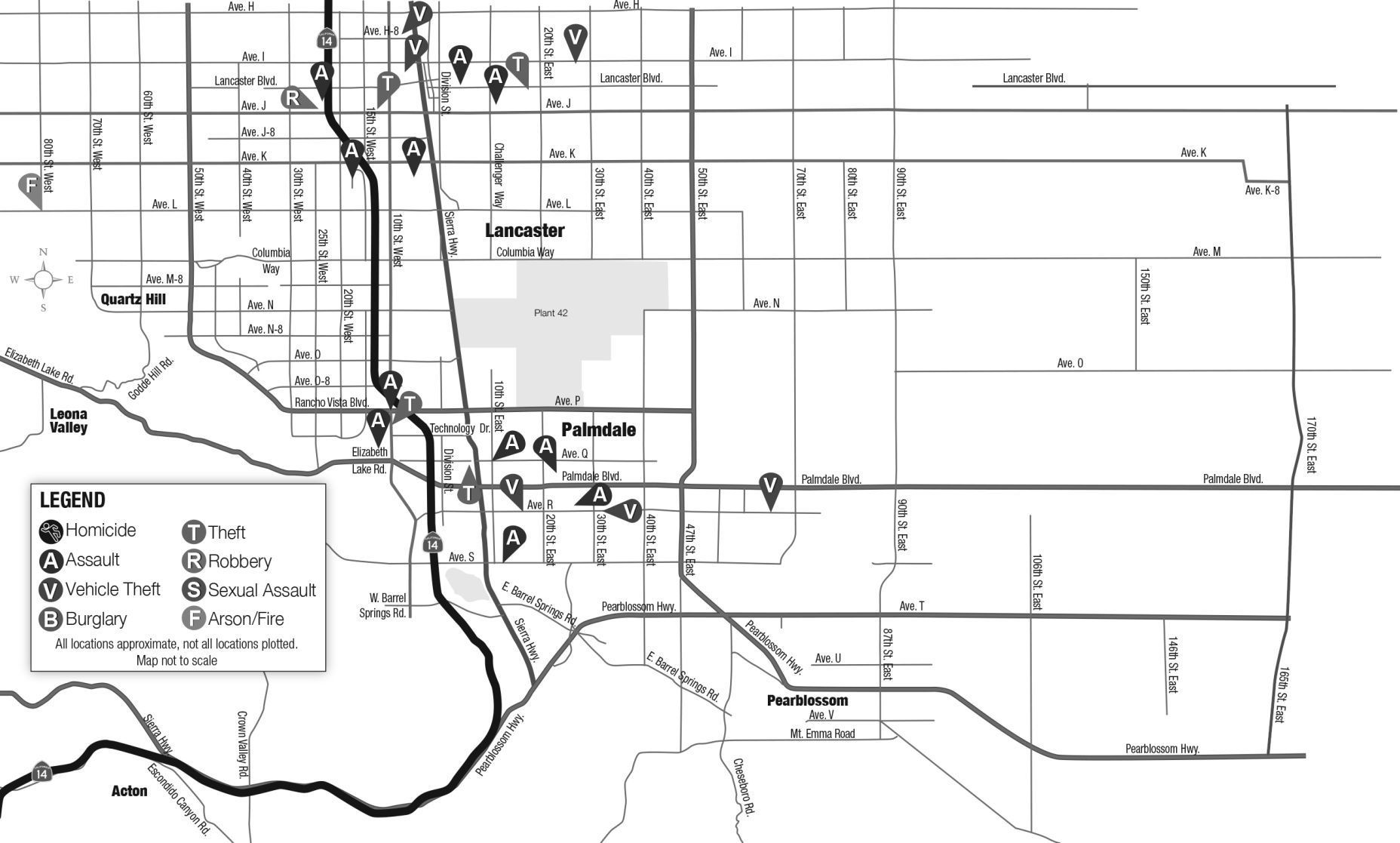 Antelope Valley Crime Blotter